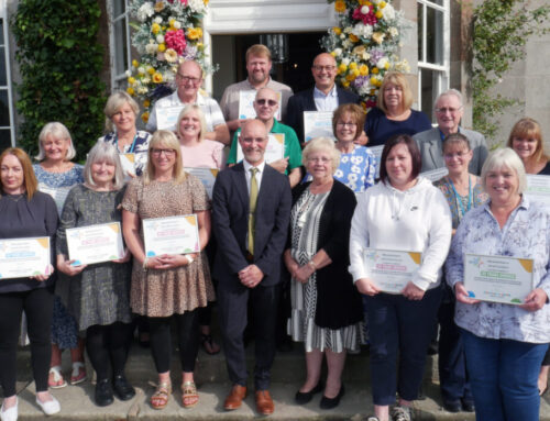 Staff at Hope House and Ty Gobaith celebrated for long service