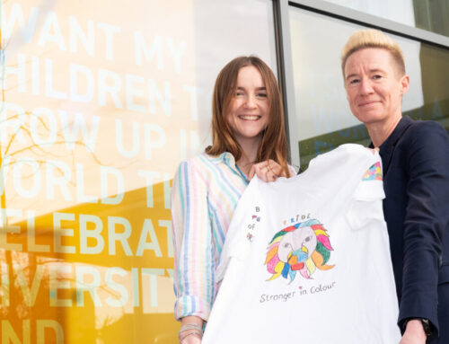 Young competition winner’s t-shirt design has Pride of place at RJAH