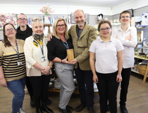 Derwen charity shop wins national award for innovation