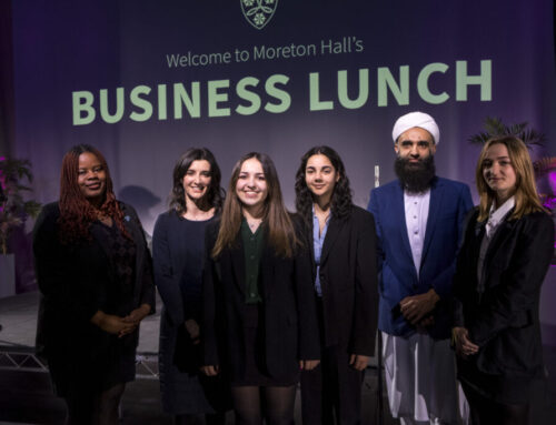 Moreton Hall Business Lunch hailed as “The best speakers ever”